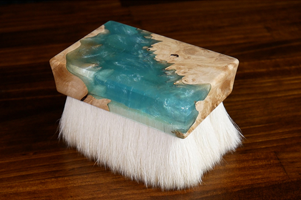 Shoe shine brush